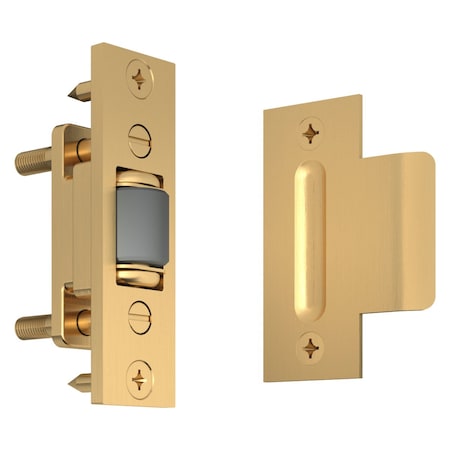 Baldwin Estate Lifetime Satin Brass Door Catches 0432.044